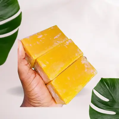 Unscented Turmeric And Kojic Acid Soap Bar Nourishing Nursing Skin Care