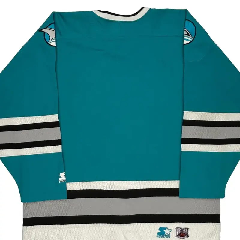 San Jose Sharks Starter Nhl Jersey - 2XL Blue Polyester