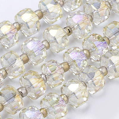 Electroplate Glass Beads Strands