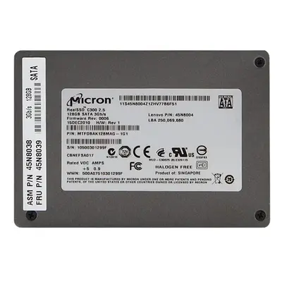45N8039 Lenovo 128GB Multi-Level Cell SATA 3Gb/s 2.5-Inch Solid State Drive