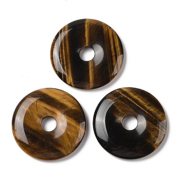 Natural Tiger Eye Pendants