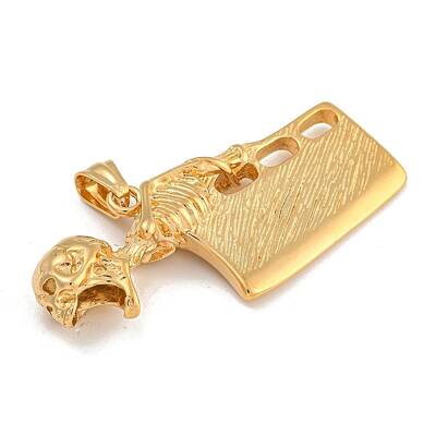 Ion Plating(IP) 304 Stainless Steel Big Pendants