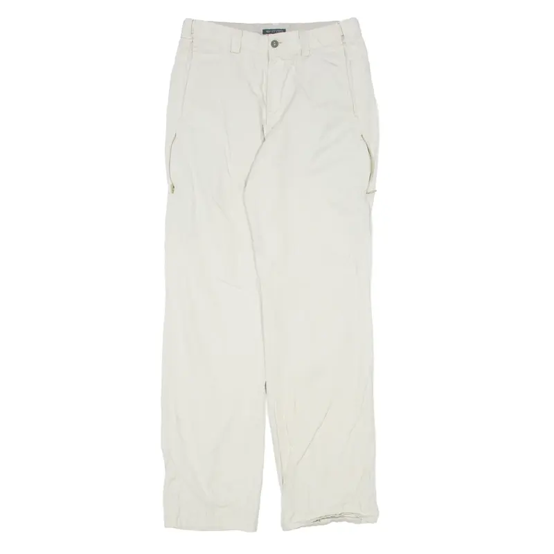 DOCKERS Khakis Trousers Cream Regular Skinny Womens W30 L32