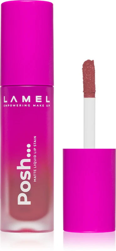 Lamel Posh Stain Matte Liquid Lipstick Long Lasting Color 402 4 G