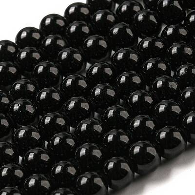 Painted Glass Bead Strands