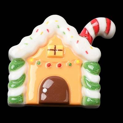 Christmas Opaque Resin Cabochons