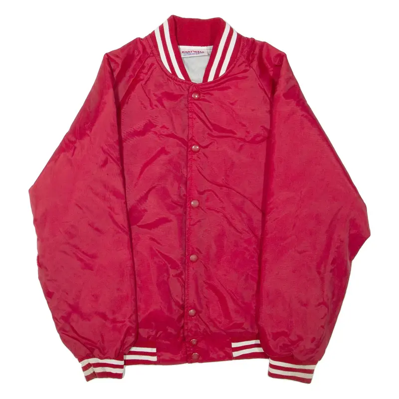 HARTWELL SPORTS Manitowoc Breakers Mens Varsity Jacket Red S