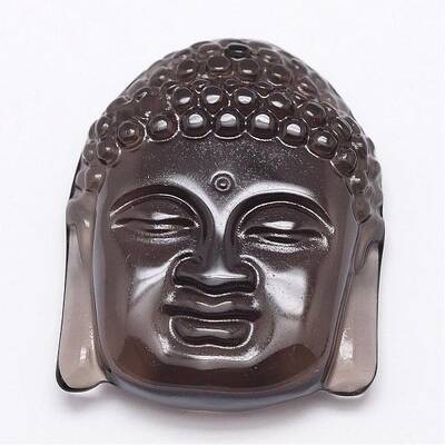 Natural Ice Crystal Obsidian Carven Pendants