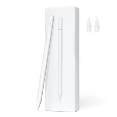 Capacitive iPad Stylus with Palm Rejection for iPad 9th 10th Generation 2018-2025 Fast Charge Active Pencil Bluetooth Tilt Se...