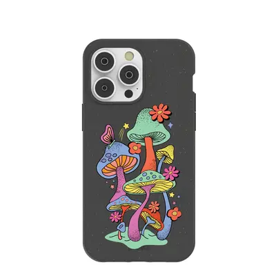 Black Magical Forest iPhone 14 Pro Max Case