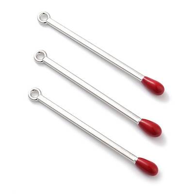 Rack Plating Alloy Enamel Pendants