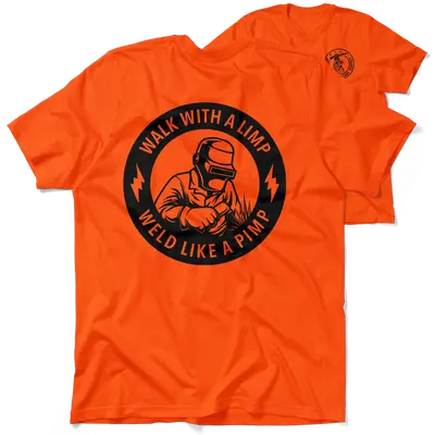 Pimp - Safety Orange T-Shirt