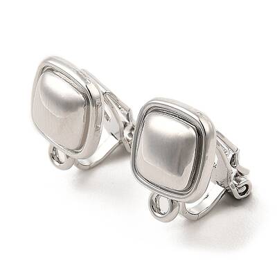 Alloy Clip-on Earring Findings