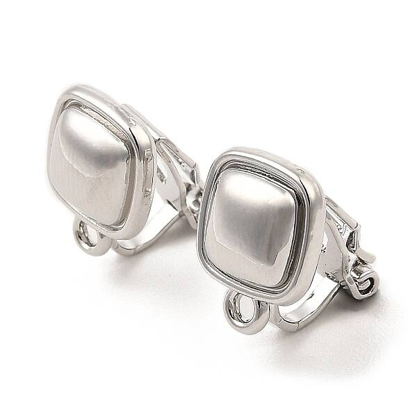Alloy Clip-on Earring Findings