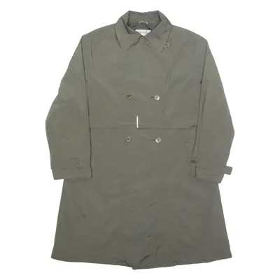 SPORTMAX Womens Overcoat Coat Green UK 12
