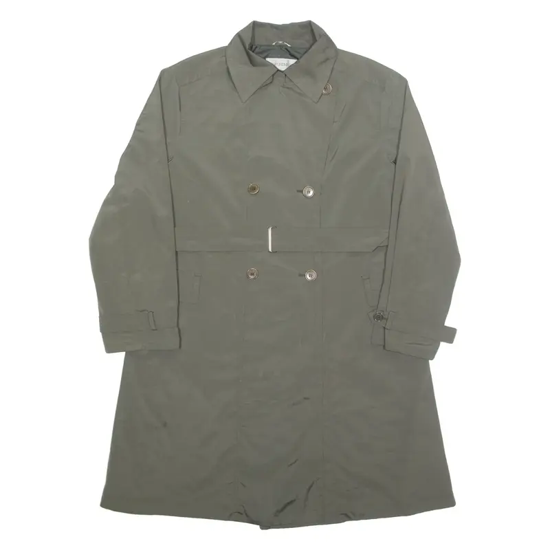 SPORTMAX Womens Overcoat Coat Green UK 12