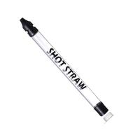 Portable Shot Straw, 1 Count Glass Drinking Straw, Party Drinking Accessories Drinking Straw for Whiskey & Vodka & Rum, Kitch...