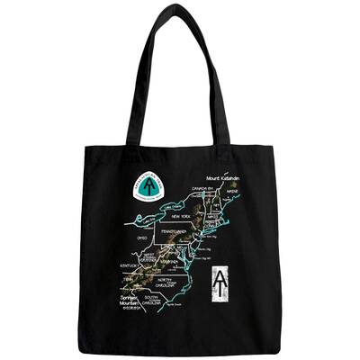 Appalachian Trail Hiking Map Bags