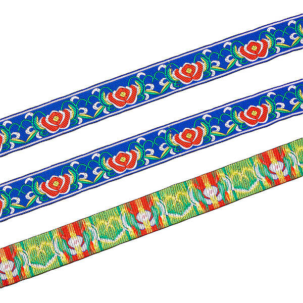 Ethnic Style Polyester Ribbon