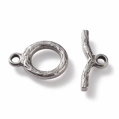 Non-Tarnish 304 Stainless Steel Toggle Clasps