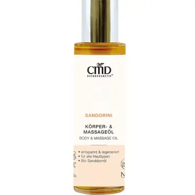 Cmd naturkosmetik Sandorini Massage Body Oil 100 ml