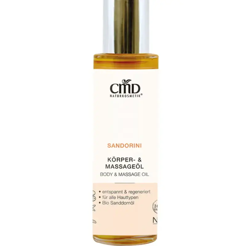Cmd naturkosmetik Sandorini Massage Body Oil 100 ml