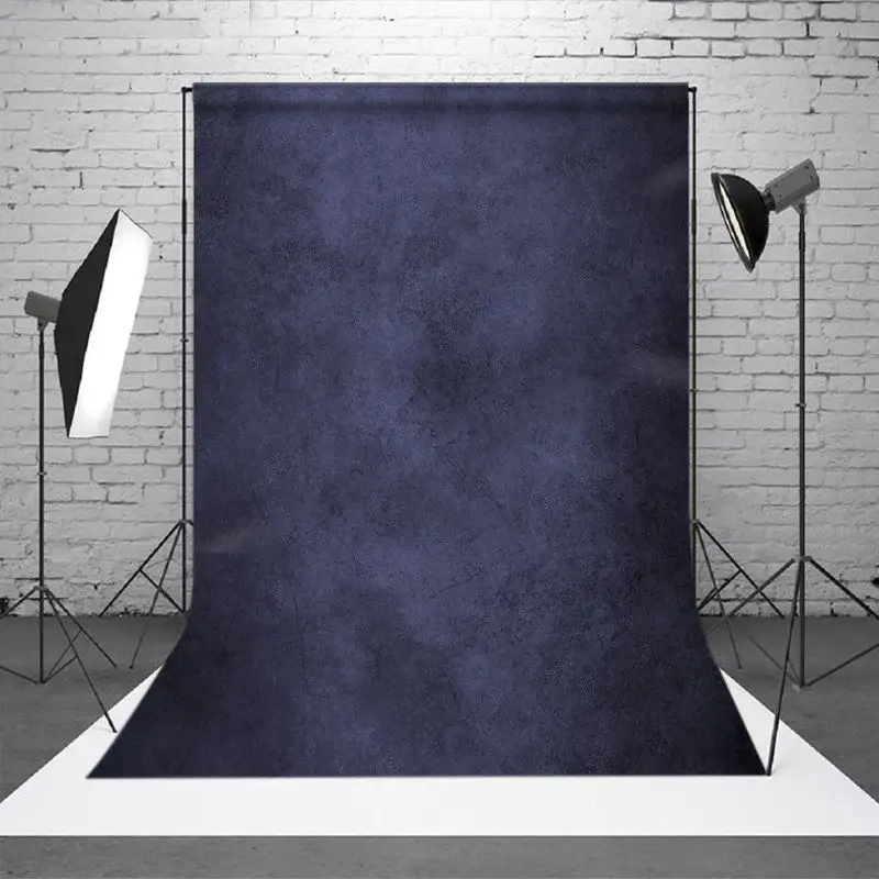 Retro Purple Blue Abstract Textured Photo Backdrop - Aperturee