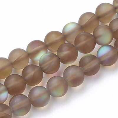 Synthetic Moonstone Beads Strands