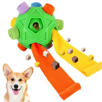 Dog Puzzle Toy, Dog Enrichment Toy, Portable Pet Snuffle Ball Toy, Pet Supplies for Dog, Olfactory training toys relieve anxi...