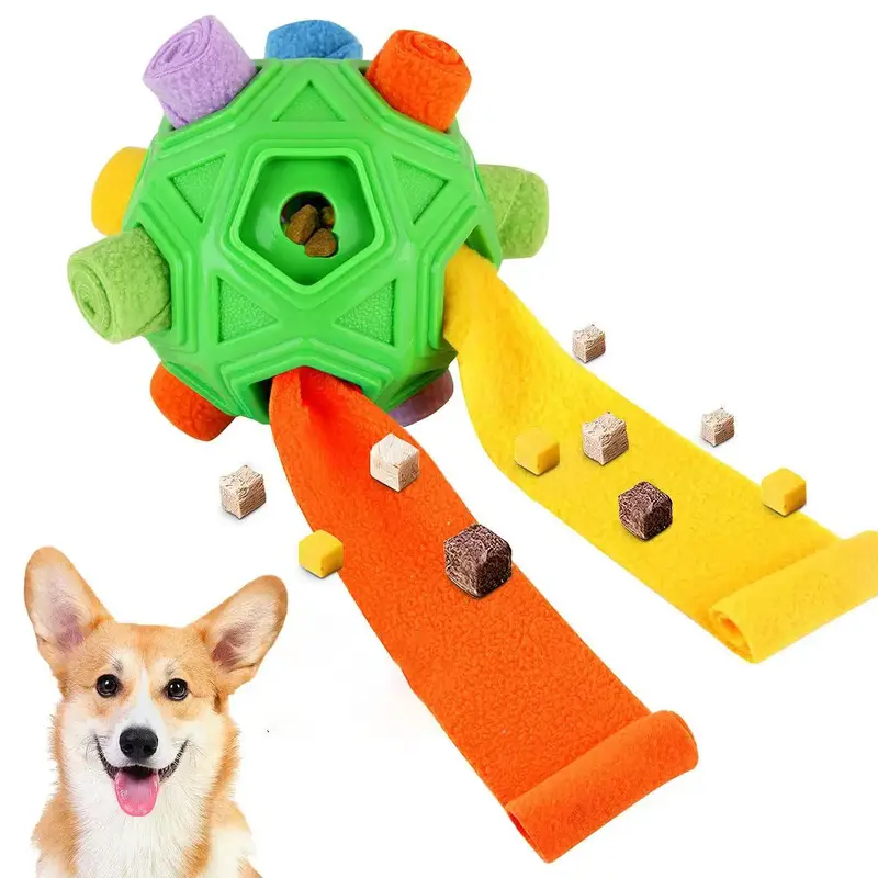 Dog Puzzle Toy, Dog Enrichment Toy, Portable Pet Snuffle Ball Toy, Pet Supplies for Dog, Olfactory training toys relieve anxi...