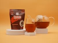 BlueHorn Tea |Shaah Somali Tea Blend with Black Tea and Organic Spices - Morning Tea - Loose leaf Tea 4.5 - 8.8 oz Resealable...