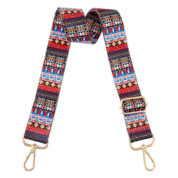 Adjustable Ethnic Style Polyester Wide Bag Straps