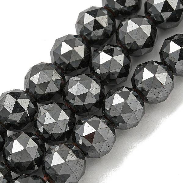 Non-magnetic Synthetic Hematite Beads Strands