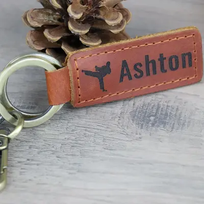 Personalized Taekwondo Keychains