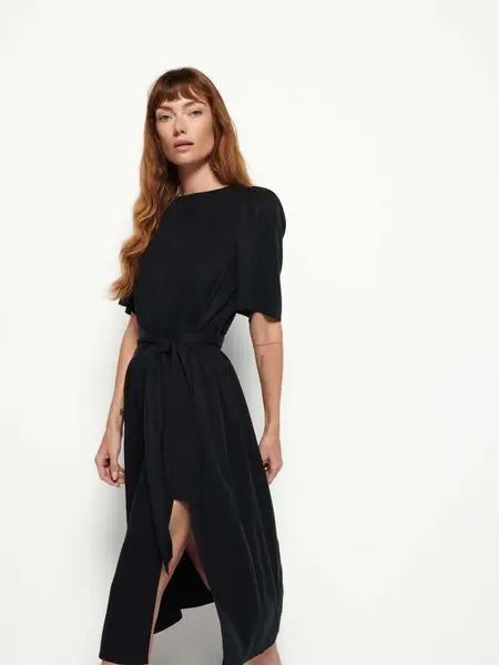 Dress 5299ly Kavya Black | Color: BLACK | Size: M