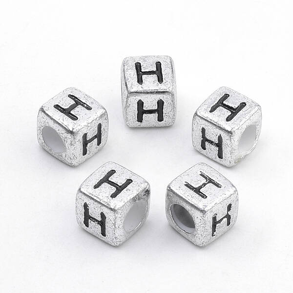 Plated Acrylic Beads