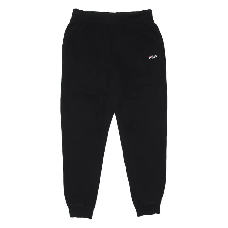 FILA Joggers Black Tapered Mens S W28 L27