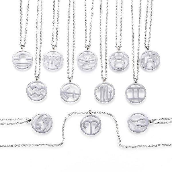 Tarnish Resistant 304 Stainless Steel Pendant Necklaces