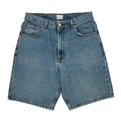 Calvin Klein Denim Shorts - 31W 9L Light Wash Cotton