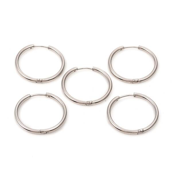 Tarnish Resistant 201 Stainless Steel Huggie Hoop Earrings