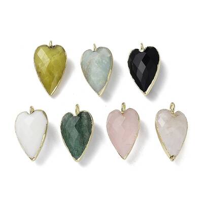 Natural Mixed Stone Pendants