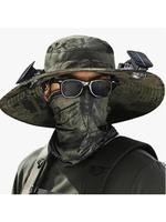 Breezy Shade Hat – Solar Dual Fan Cooling Hat for Hot Days Outdoors