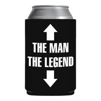 The Man The Legend Can sleeve beer can holder sleeve party summer beach Coolie College Party Drinkware Bottles Mug Tumbler Cu...