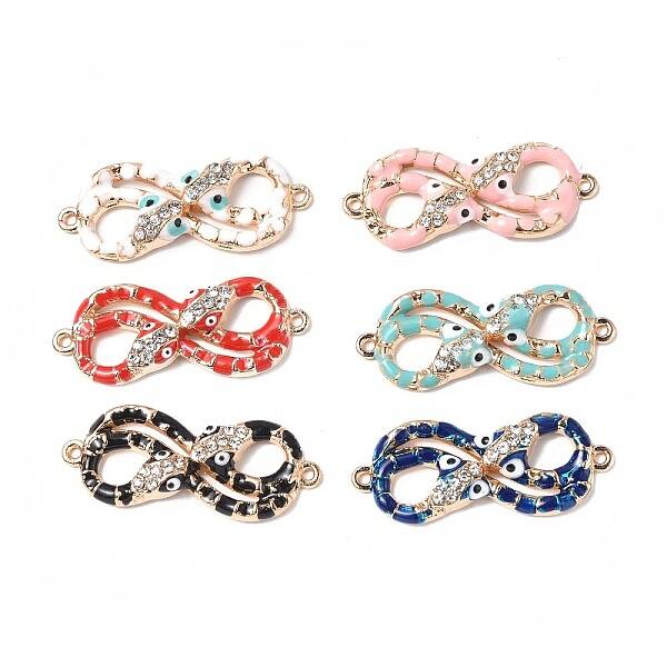 Alloy Enamel Connector Charms