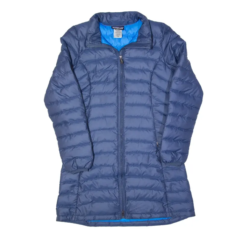 PATAGONIA Puffer Coat Blue Womens XS