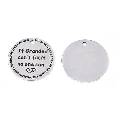 Non-Tarnish 201 Stainless Steel Pendants