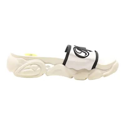 BUFFALO Slider Sandals White Synthetic Womens UK 4