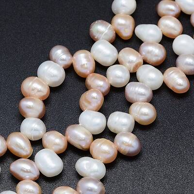 Natural Cultured Freshwater Pearl Beads Strands