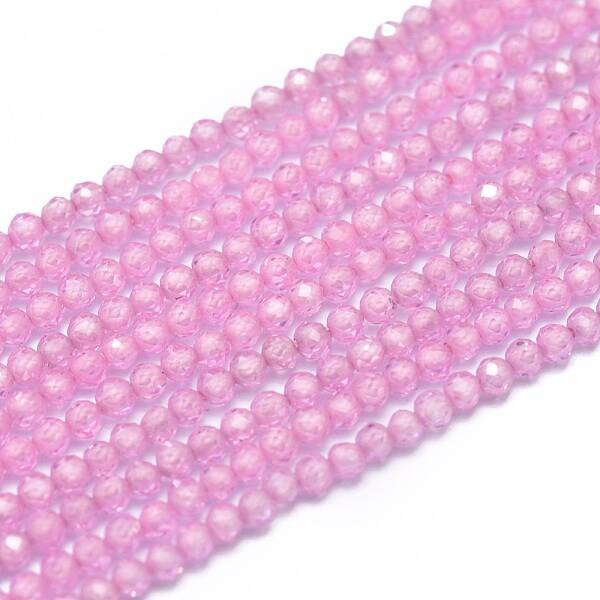Cubic Zirconia Beads Strands