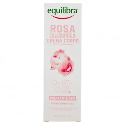 Equilibra Hyaluronic Rose Moisturizing Body Cream 150Ml